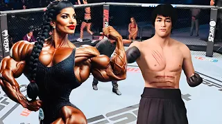PS5 | Bruce Lee vs. Muscular Jean [EA Sport UFC 5]