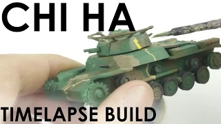 Building Airfix Chi Ha - Model Tank