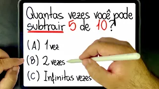 🔥 VOCÊ VAI BUGAR E DEPOIS DESBUGAR COM O PROCOPIO NESSE RACIOCÍNIO LÓGICO SINISTRO!