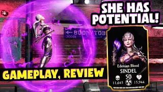 MK Mobile. Edenian Blood Sindel SURPRISED ME! Gameplay and Review, Is She Worth It?