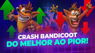 RANQUEANDO OS JOGOS DO CRASH! (Tier List)