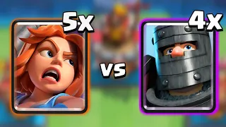 5x Valkyrie can Defeat 4x Dark Prince ?