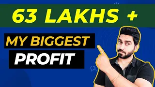 Live Trading BANKNIFTY Options | My Biggest Profit | 63 Lakh Rs I  STL