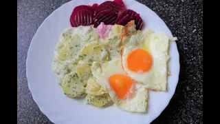 Rahmkartoffeln mit Muddi kochen