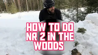 How To Do Nr 2 in the Woods