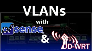 VLANs from pfSense / OPNSense to DD-WRT Virtual Wireless Access Points for Home or Business