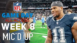 NFL Week 8 Mic'd Up, "you hit me and I went nowhere" | Game Day All Access