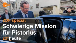 ZDF spezial: Schwierige Mission - Pistorius wird Verteidigungsminister