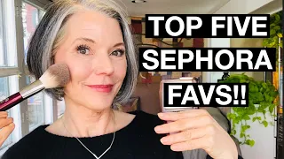 SEPHORA SALE | MY TOP 5 SEPHORA FAVS FOR MATURE BEAUTY | A HUGE THANK YOU | (GIVE AWAY NOW CLOSED)