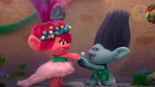 Trolls 3 Band Together: The Kiss & Branch Proposes to Poppy