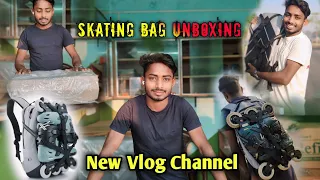 Skating Bag 🛍️ unboxing // New Bag // #skating#bag#unboxing#purulia#skater