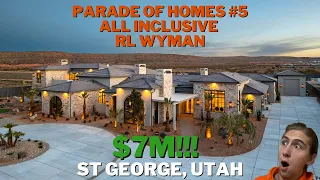 I Just Toured a $7m House in the St. George Parade of Homes #5 All Inclusive