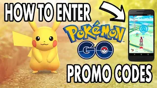 How To Enter Promo Codes in Pokemon GO~ EASY