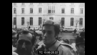 Alain Delon Questioned by Magistrate | Murder of His Bodyguard | "The Markovic Affair" | March 1969