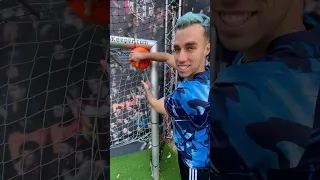 LEO MESSI NO METIÓ GOL AL ROBOKEEPER Y YO LO INTENTO