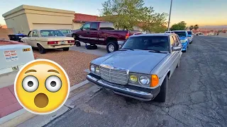 Редкий Мерседес W123 S123 300TD Универсал в Америке! Встреча с Другом и Много Мерседесов!