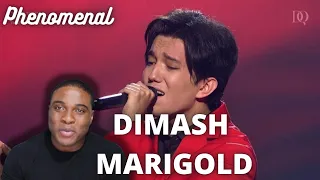 Dimash - Marigolds (Ukrainian folk song) reaction video