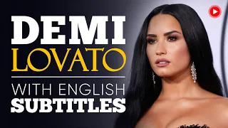 ENGLISH SPEECH | DEMI LOVATO: Mental Health (English Subtitles)