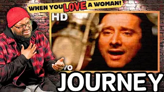 WOW!! | Journey - When you Love a Woman (Official HD Video 1996) #journey #reaction | They KILLED it