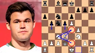 Gukesh D breaks Magnus Carlsen's French Defense in 29 moves