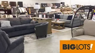 BIG LOTS FURNITURE SOFAS COUCHES ARMCHAIRS HOME DECOR 2020 SHOP WITH ME SHOPPING STORE WALK 4K
