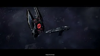 X4 Foundations: Auto-cam mod: space battle vs Xenon