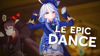 The most addictive dance in Teyvat... (Furina Animation) | Genshin Impact Meme