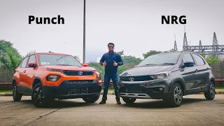 Tata Punch Adventure Rhythm Vs Tata Tiago NRG | Which is better ?