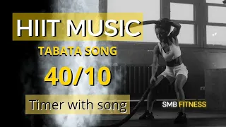 Tabata workout music 40 10 - Electro song for fitness