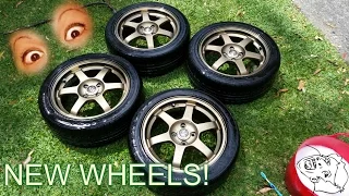 Wheels for my new car?! Rays Volk Racing TE37