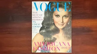 1967  February 1 ASMR Magazine Flip Through: Vogue w Samantha Jones Americana Fashion Issue