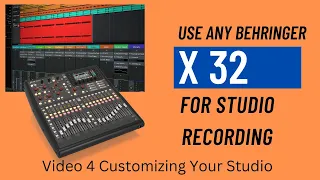 Use Any Behringer X32 For Studio Recording A Beginners Guide Video 4