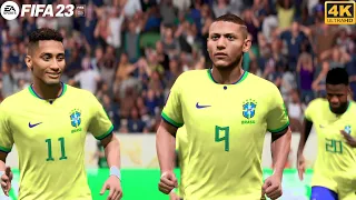 FIFA 23 - Brazil vs France - FIFA World Cup Final 4K GamePlay