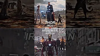 Iron man(Mark 50) vs Thor #shorts #marvel