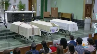 Funeral Held For Guara Family Killed In Condo Collapse