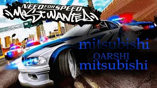 NEED FOR SPEED MOST WANTED 2005 || mitsubishi QARSHI mitsubishi #6 || #gaming #gameplay #games #rek