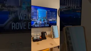 Rove Expo Hotel Dubai #shortvideo #short #shorts #newvideo #rovehotel #dubai #expocitydubai