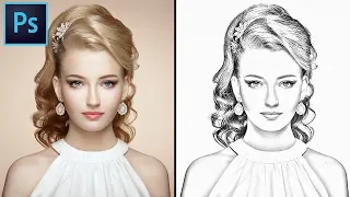 How to convert you Image into A Pencil Sketch in Photoshop. Photoshop Pencil Sketch effect tutorial.