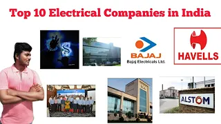 Top 10 Electrical Companies in 2019 || In India || CS Electrical and Electronics