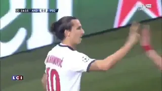 Le Fabuleux Quadruplé De Zlatan En Ligue Des Champions Anderlecht Vs PSG 0-5