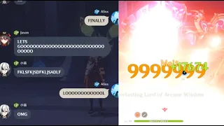 How It Sounds To Hit 9,999,999 DMG After 14 Hours Of Genshin