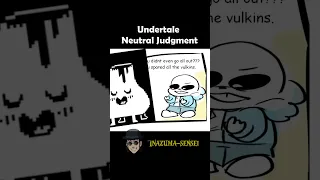 Undertale Neutral Judgment (Comic Dub ITA) #shorts
