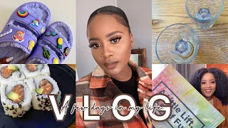 VLOG: #BitsofBoipeloK | Natural hair is out | I got CROCS | Lunches + More | South African YouTuber