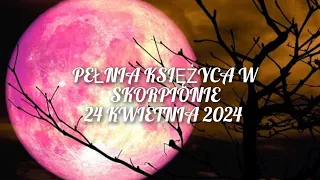 Pełnia księżyca w Skorpionie 24 kwietnia 2024 / wszystkie znaki zodiaku