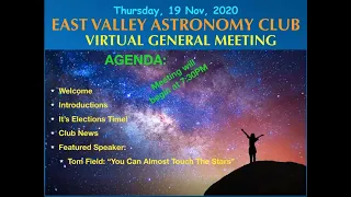 EVAC 2020 11 19 Monthly Meeting