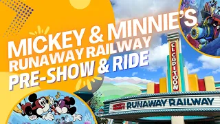 MICKEY & MINNIE'S RUNAWAY RAILWAY Ride Through at DISNEYLAND