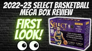 🚨FIRST LOOK🚨22-23 SELECT BASKETBALL MEGA BOX REVIEW!  TONS OF ROOKIES IN THESE! 🔥