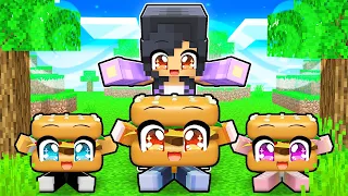 APHMAU Turning her FRIENDS into FOOD in Minecraft! - Parody Story(Ein,Aaron and KC GIRL)