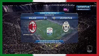 Serie A 2016-17, AC Milan - Juve (Review)