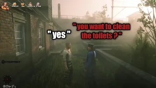 Wu volunteering to clean the toilets | WILD RP RDR2 #wildrp #rdr2 #rp #roleplay